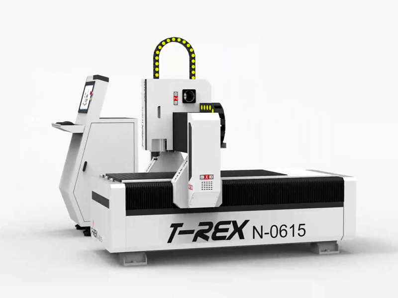 CNC Mill T-Rex N-0615 control panel and stepper motor