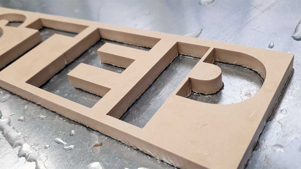 Ceramic tiles 10mm Water jet cutting