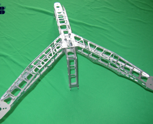 octocopter y arm  gramm cnc