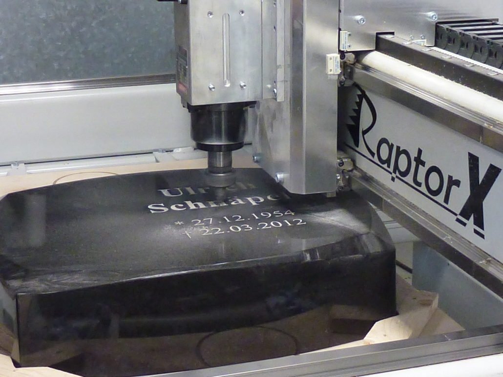 headstone engraving granite