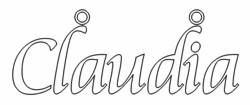 Name tag font outlines