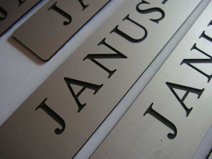 name tag plastic
