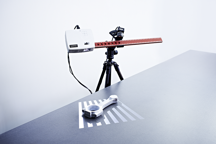 3D Scanner Maschinebauteile scannen