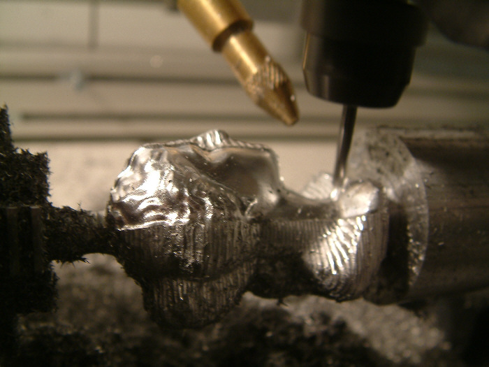 D Fraesen Drehachse Aluminium