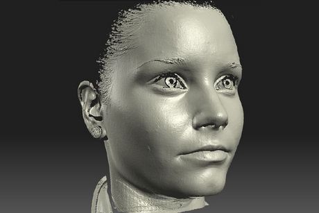 model-3d-scan-mit-ohrring-gescannt