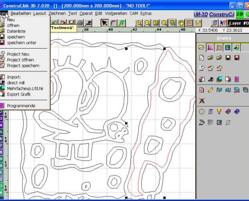 Scannerprogramm Spongebob vectorisieren gross
