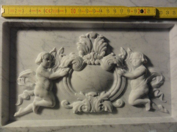 marble relief 3D milling
