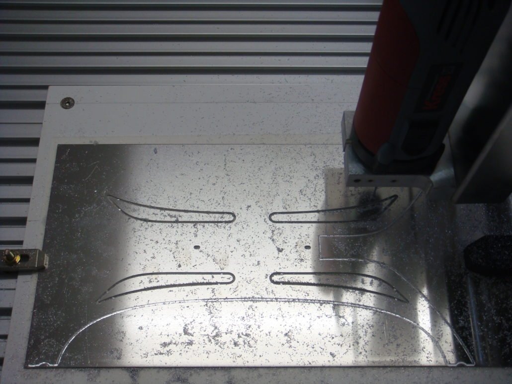 aluminium partslanding rack