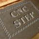 V-carving in slate