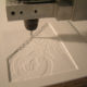 Lithophany engraving