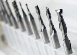 End Mill set solid carbide cutters