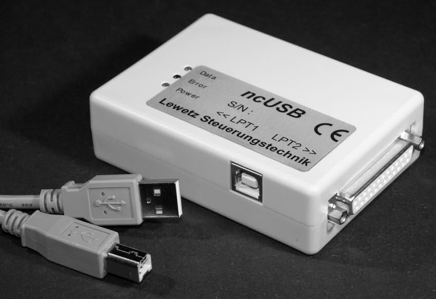 WINPCNC USB - Die Steuerungssoftware der Firma Lewetz