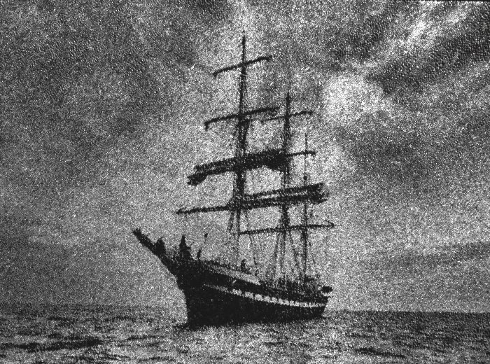 Picture Engraving Ship