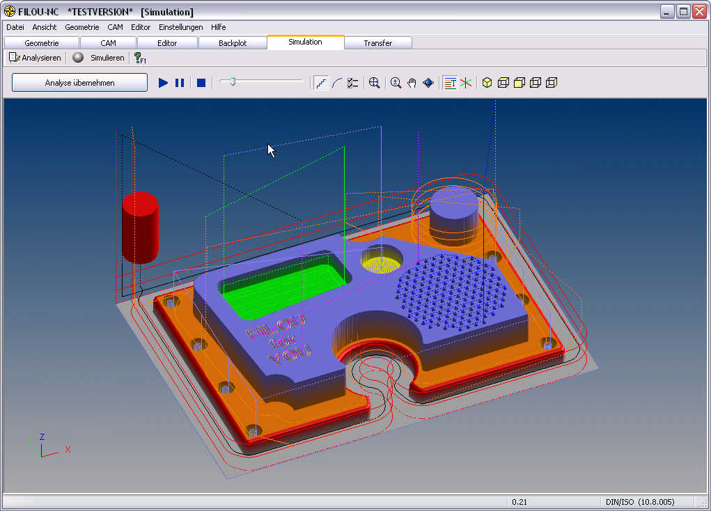 gallerie d simulation
