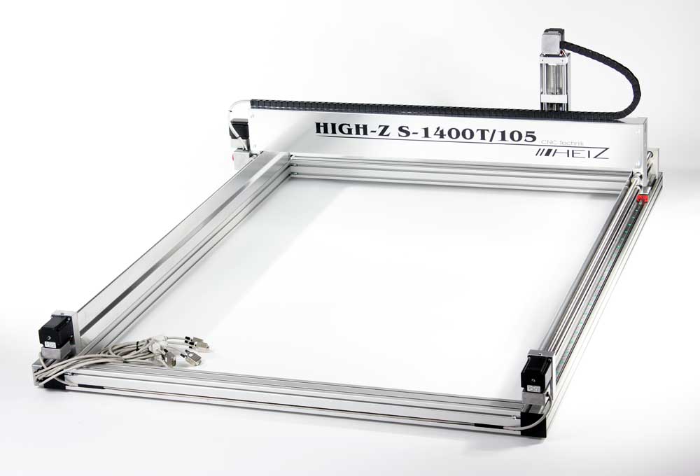 CNC Router High-Z S-1400 T-105 open frame construction