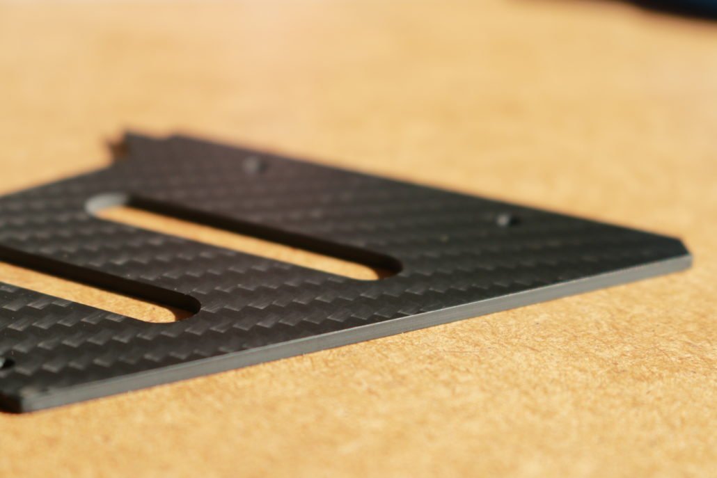 Carbon Fiber Parts cut-outs