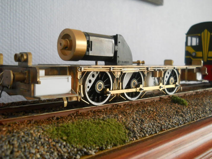 Messing fräsen für Modellbau Züge