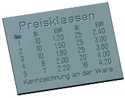 ConstruCAM AutoLayout Preisklassen Schild cnc gravieren
