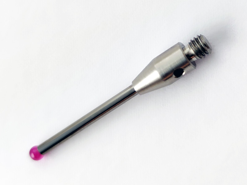 3D-finder replacement stylus 25 mm ruby ball 2 mm