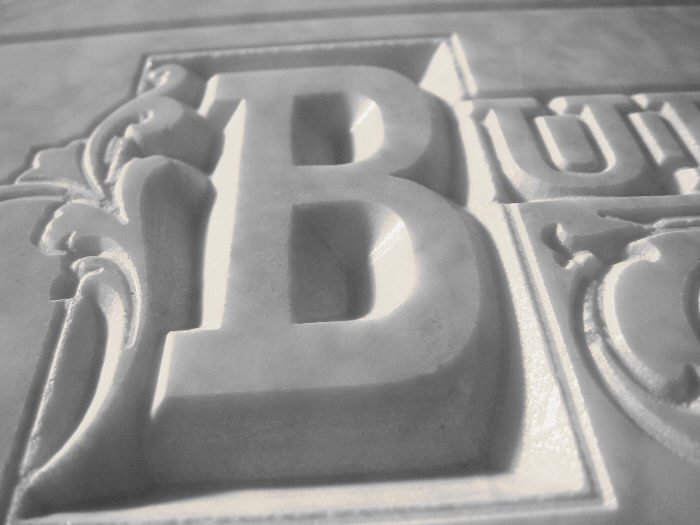 carrara marble vcarving