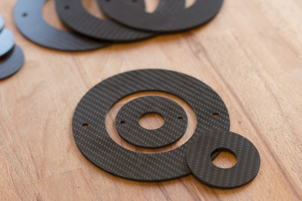 Spacer Carbon Fibers