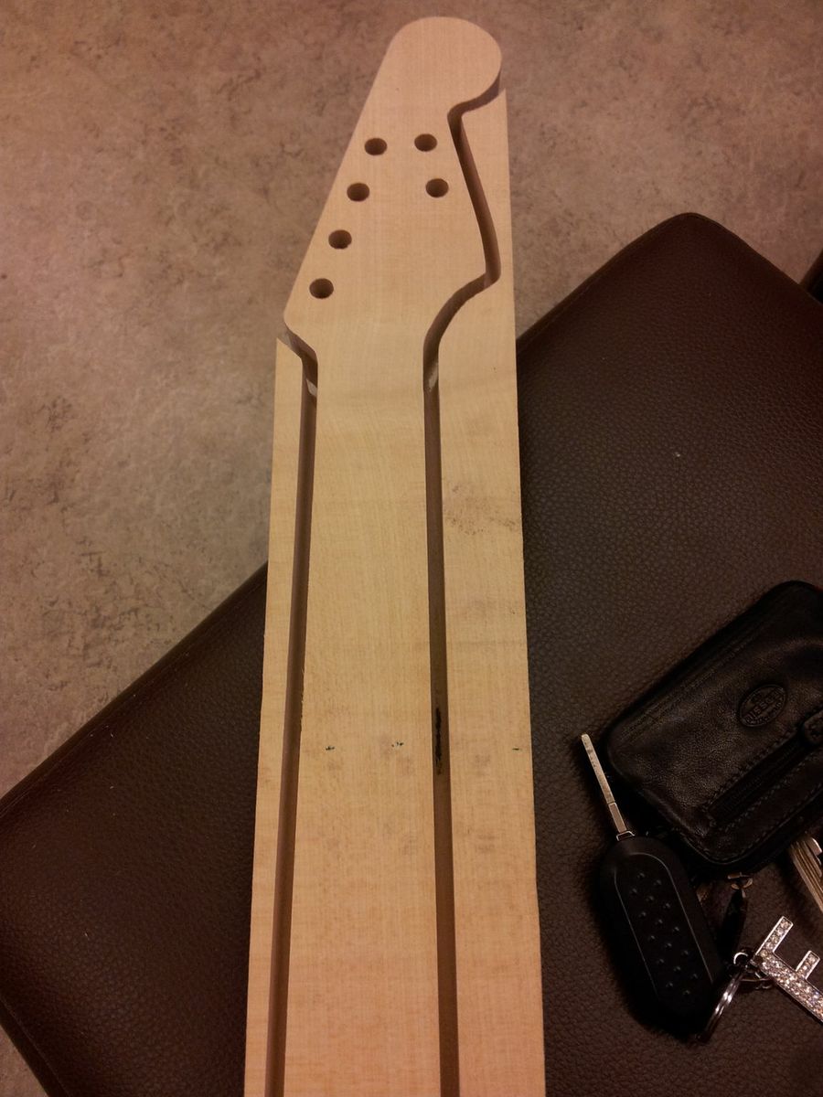 Gitarre selber bauen Gitarrenhals