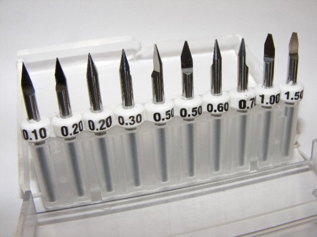 Engraving Bits Solide Carbide