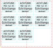 ConstruCAM Mit AutoLayout Schrittempo Matrix cnc gravuren
