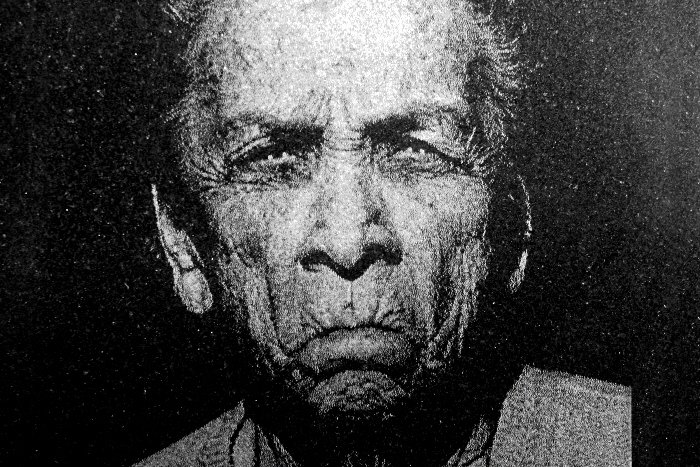 Photo Engraving on Stone Man