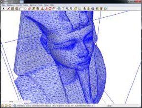 Tut anch amun CNC Främaschinen routers Google SketchUp