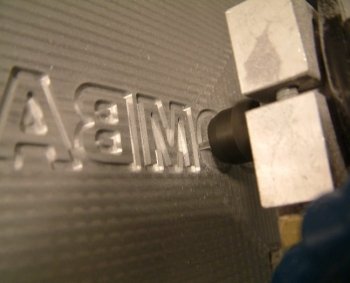 Milling work in aluminium founding
