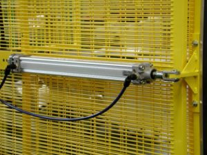 Pneumatics - lock on fence housing