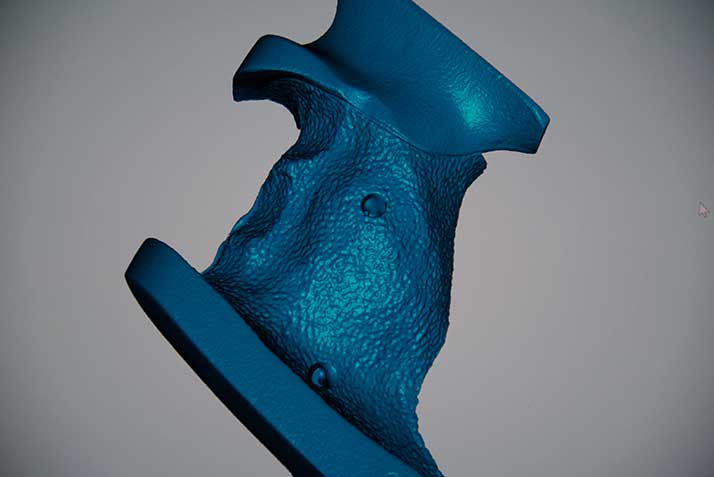 Einscan-SE Structured Light 3D Scanner Result