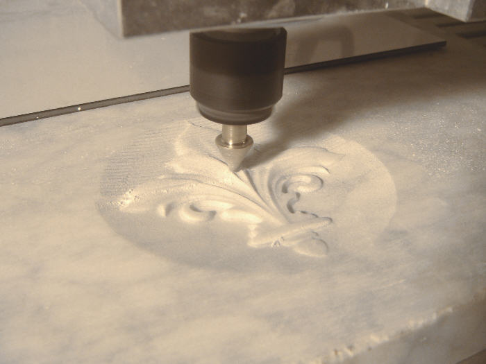 engraving marble