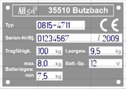 ConstruCAM Typenschild beSchriftungen cnc frasen