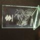 Engraving in glass
