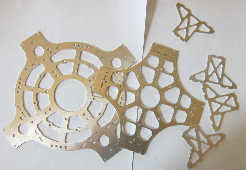 Center plate multicopter