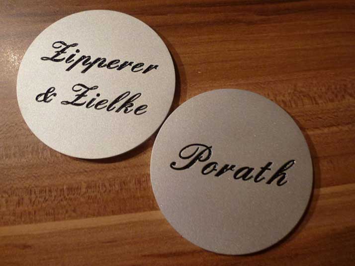 nameplate engraving plastic