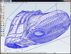 Sport Shoes CNC Fräsmaschinen routers Google SketchUp