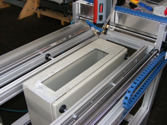 electrical cabinets milling
